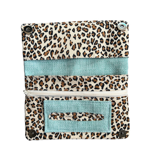 קייס מנומר תכלת